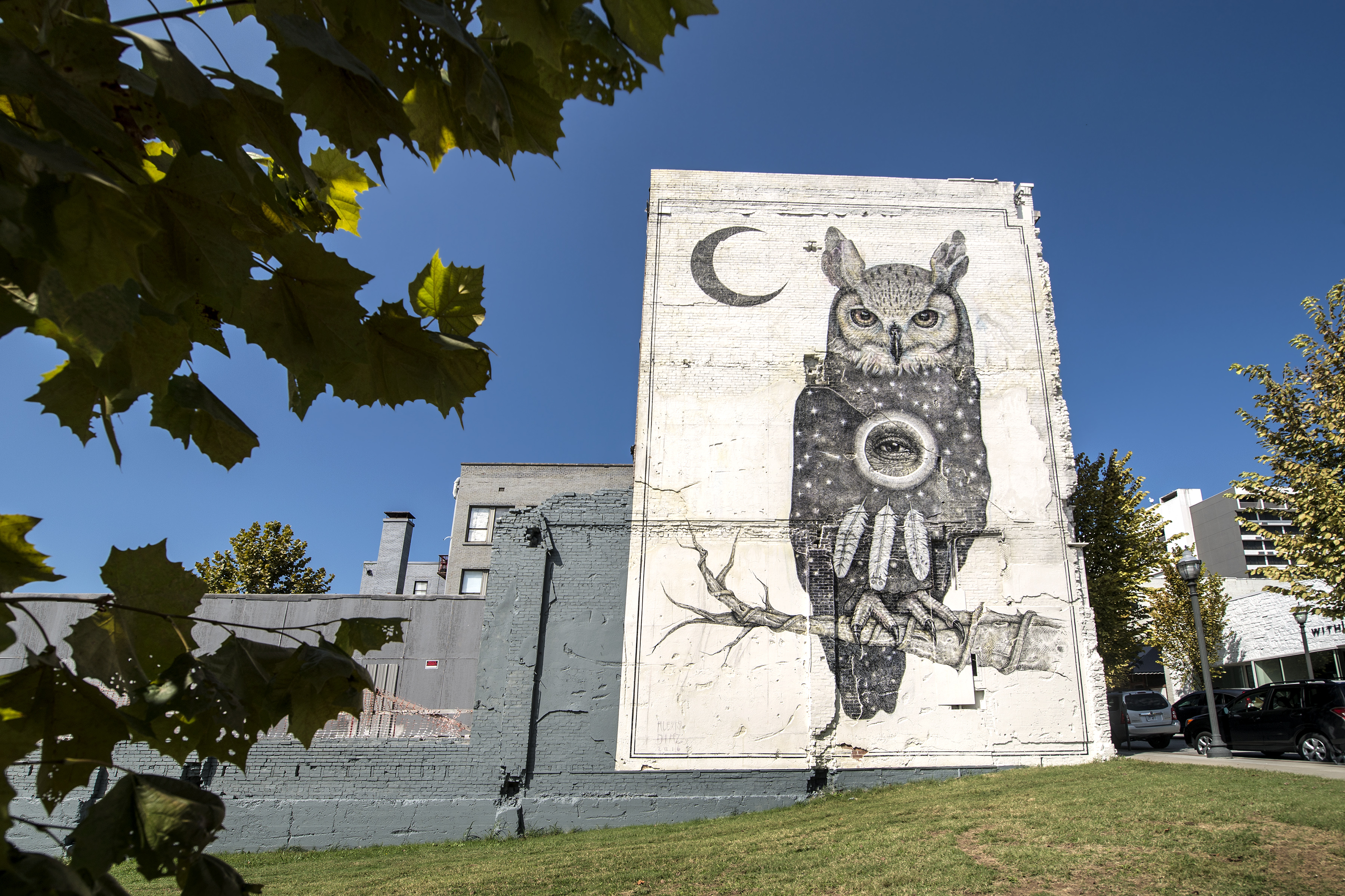 Unexpected mural project, Fort Smith, Arkansas