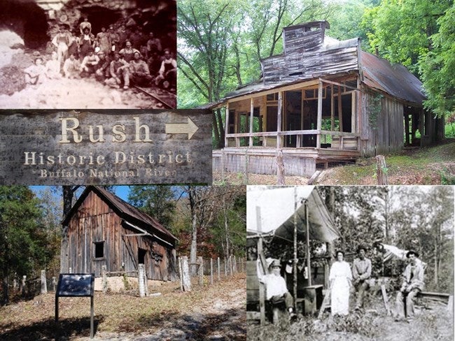 Collage of Rush Historic District
