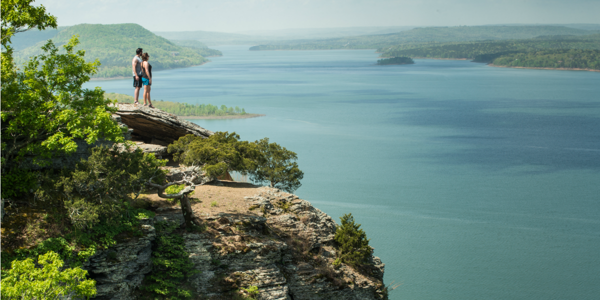 Hiking Sugar Loaf Mountain in Fairfield Bay