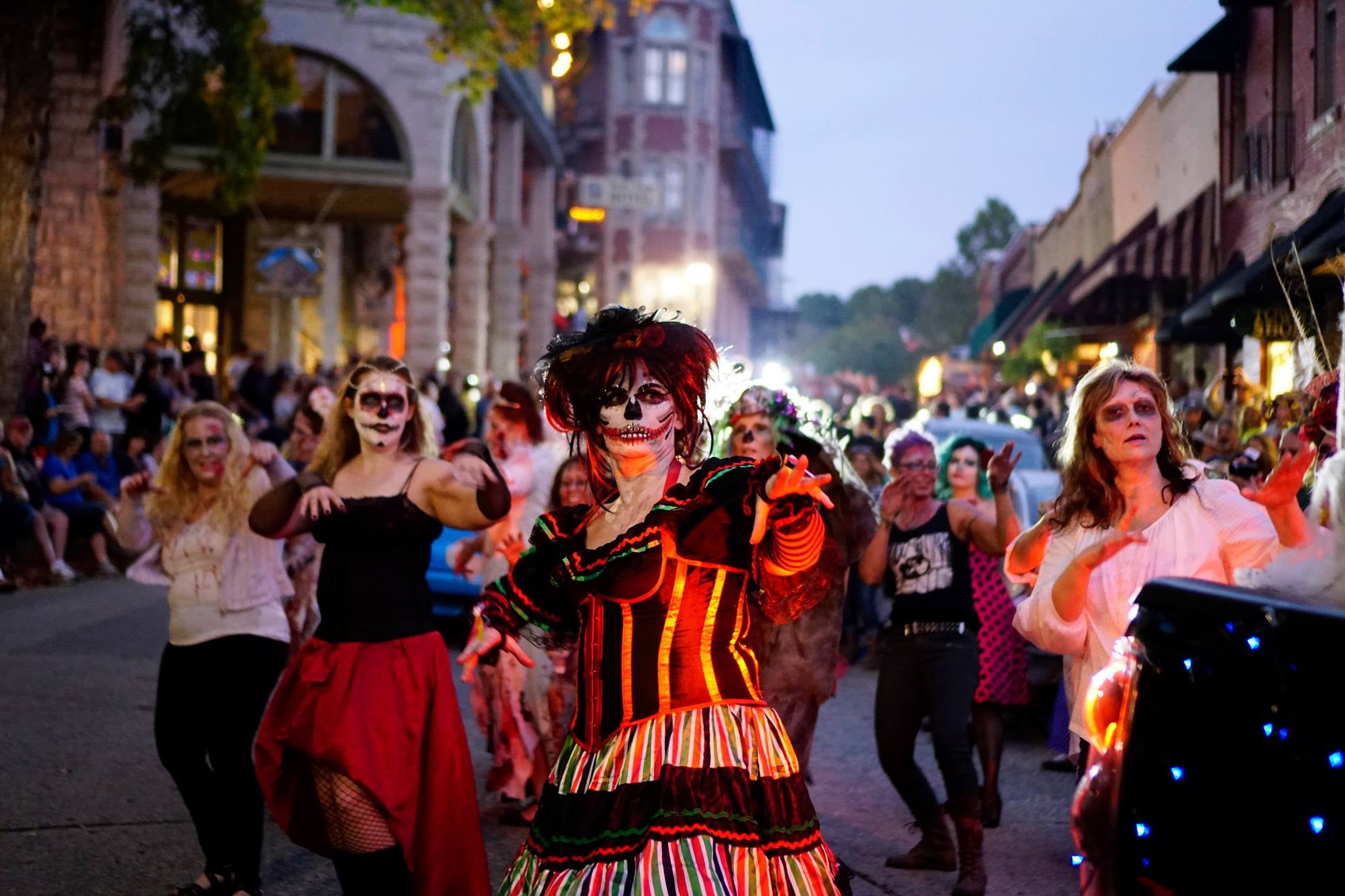 Downtown Eureka Springs Zombie Crawl photo by Edward Robison