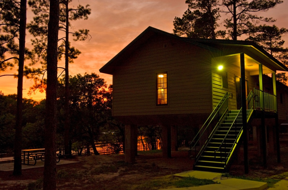 Cabin at Moro Bay State Park