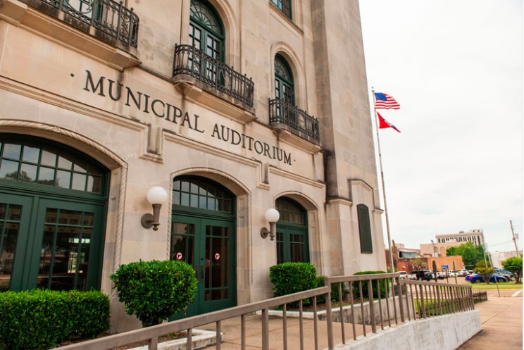 Arkansas Municipal Auditorium in Texarkana 
