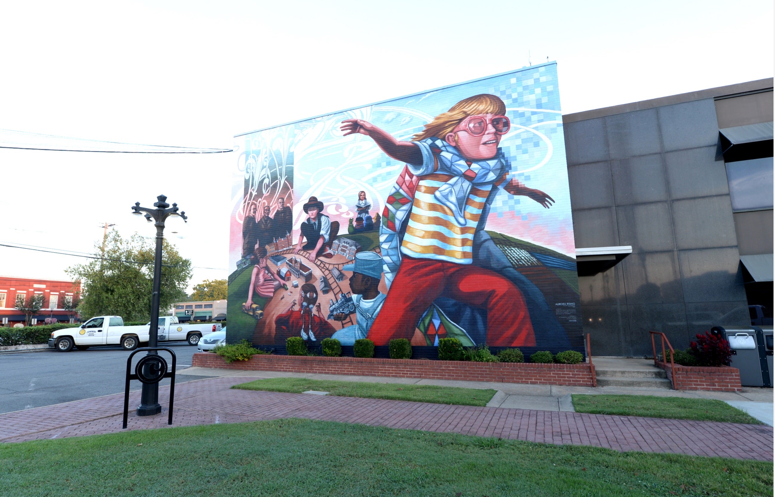 Mural in Conway 