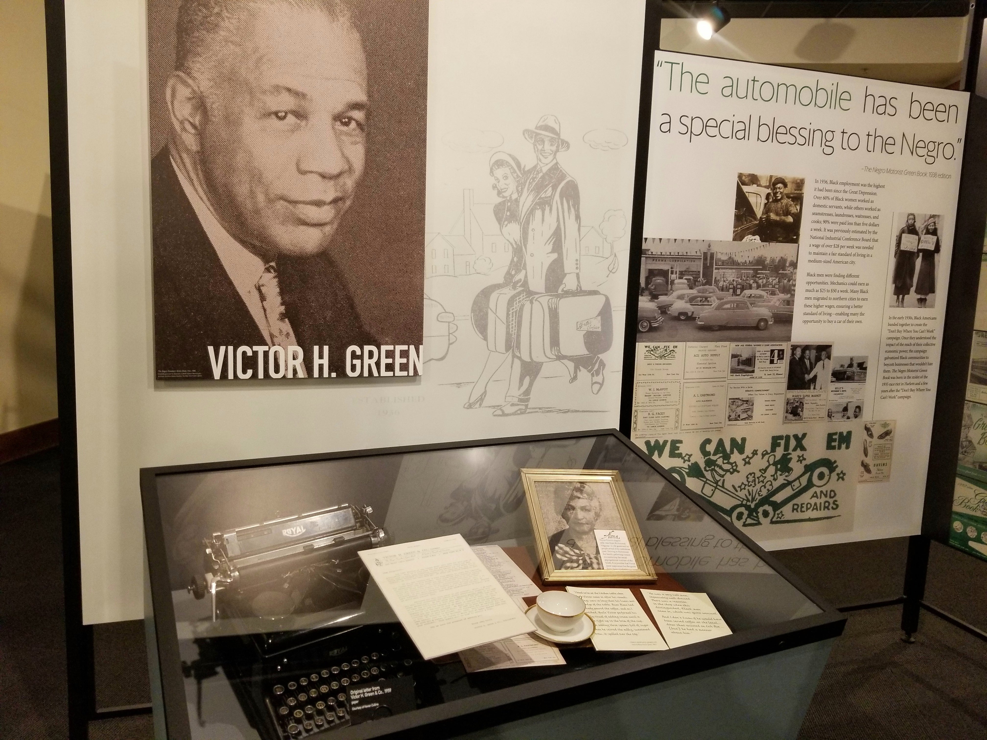 The Green Book exhibit 