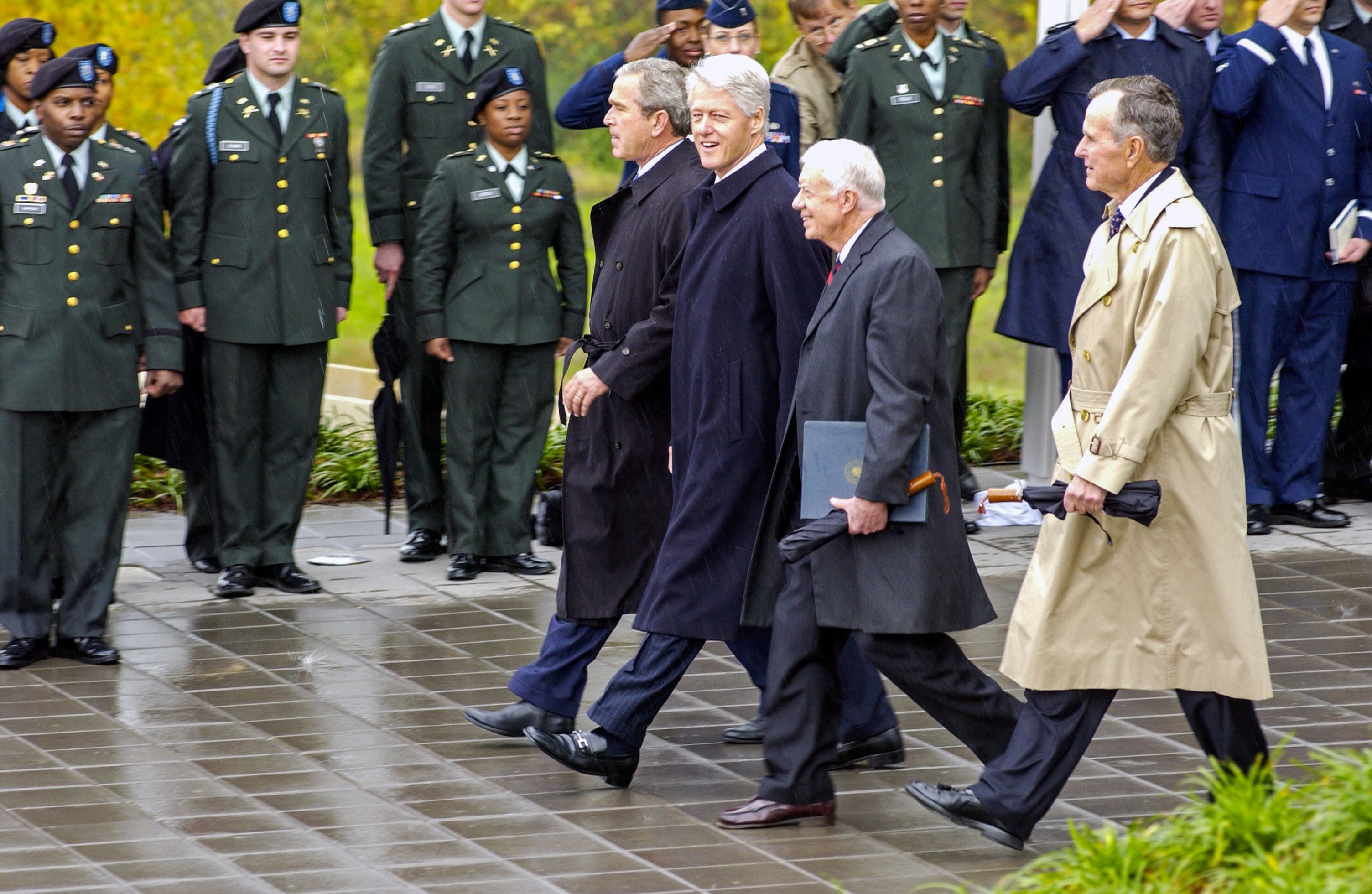 Clinton Library Dedication