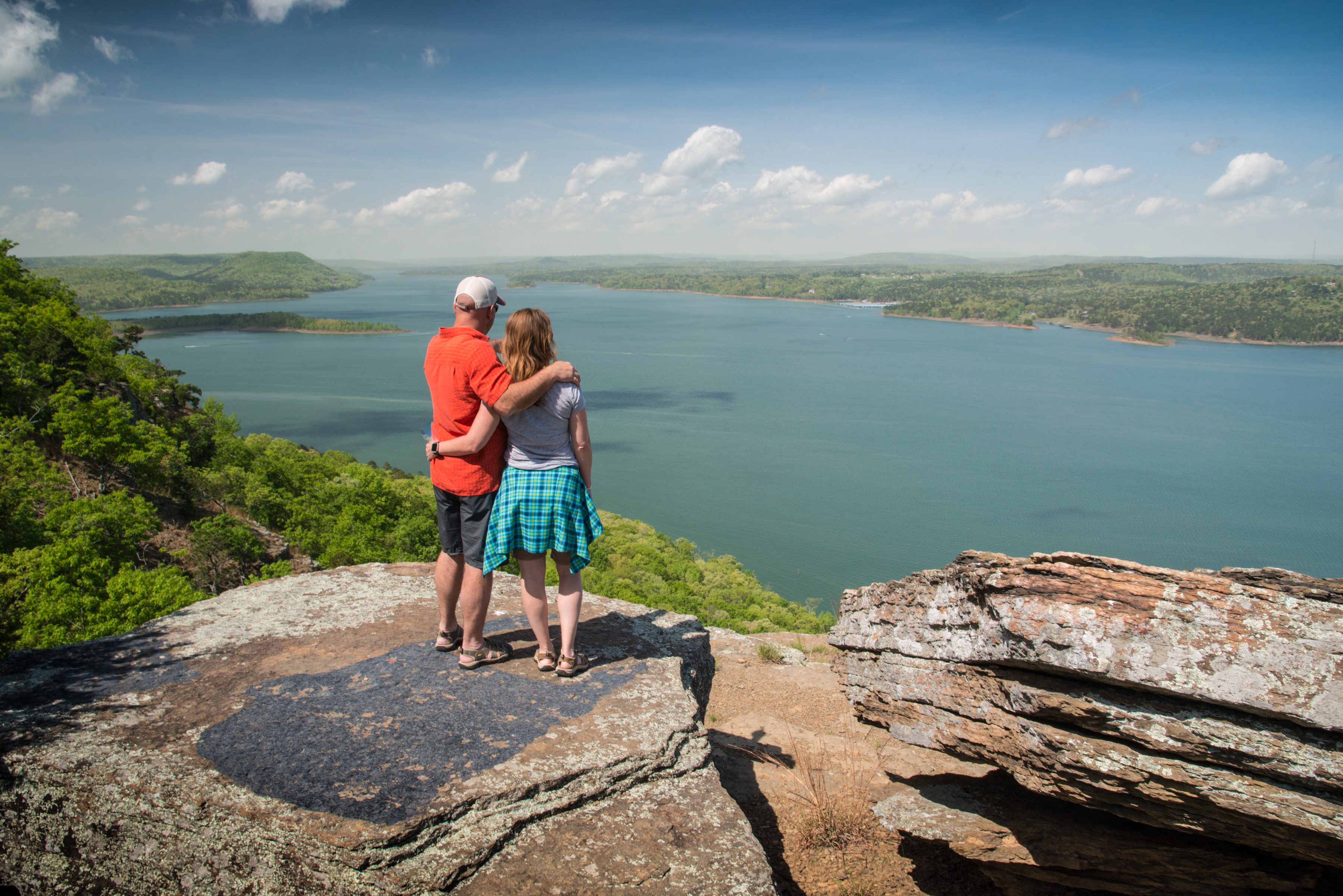 A view of Greers Ferry Lake from Sugar Loaf Mountain