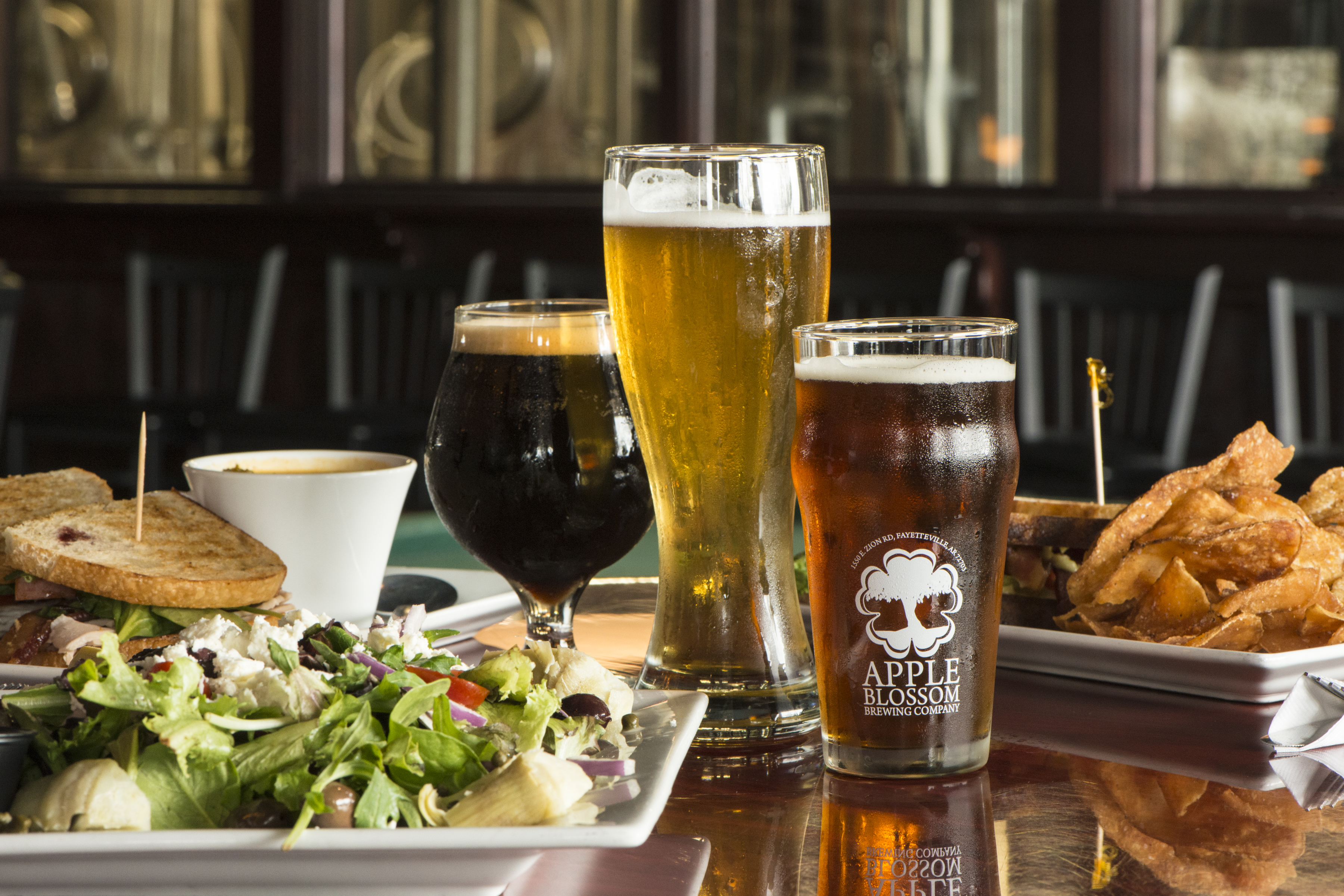 Apple Blossom Brewing Company in Fayetteville