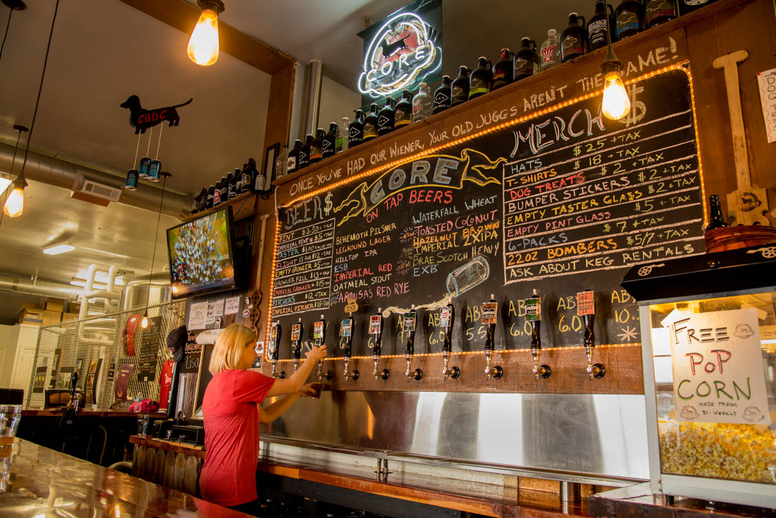 Core Brewing & Distilling Co. in Springdale, AR