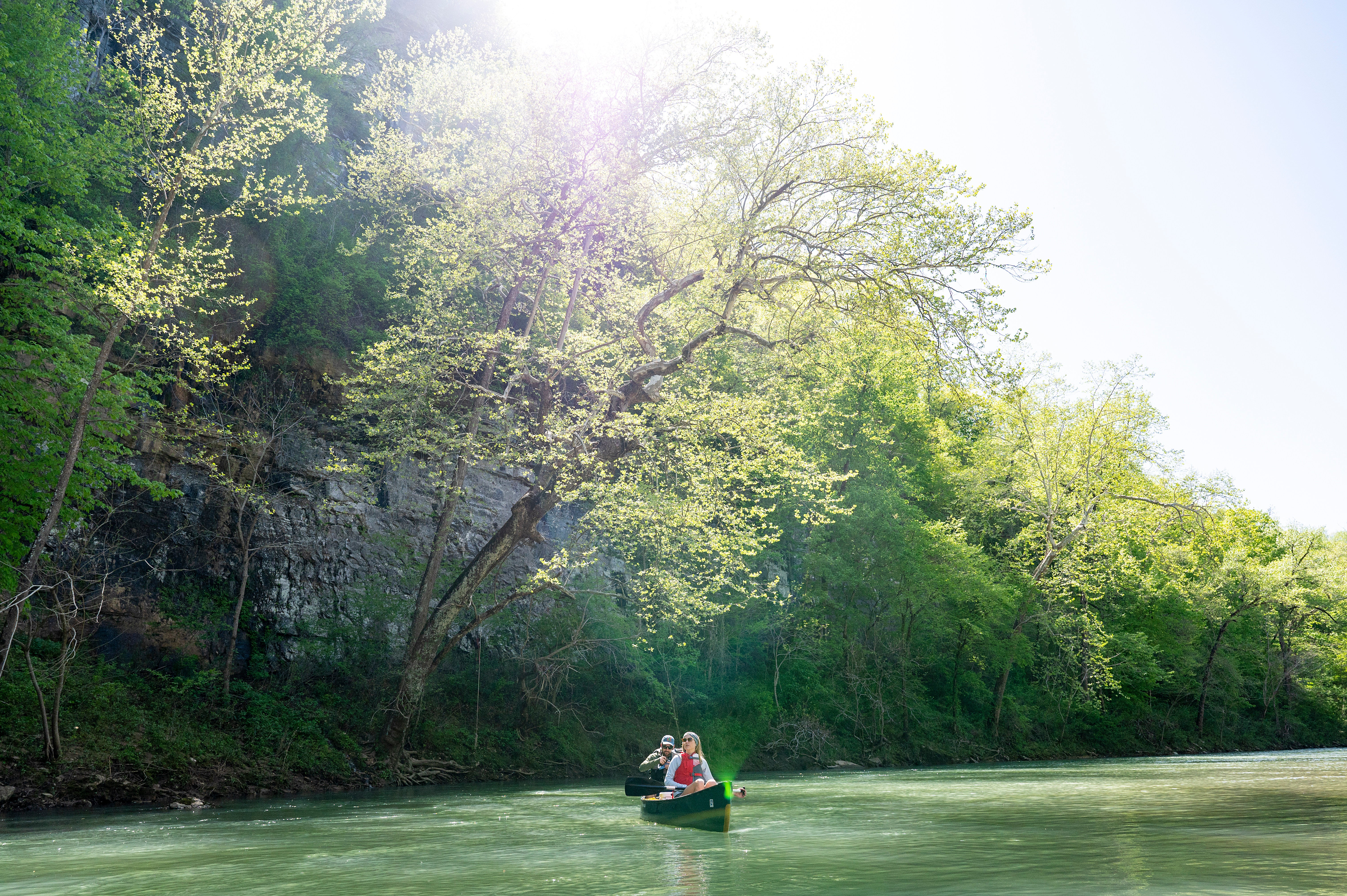 Kayaking on the Buffalo National River