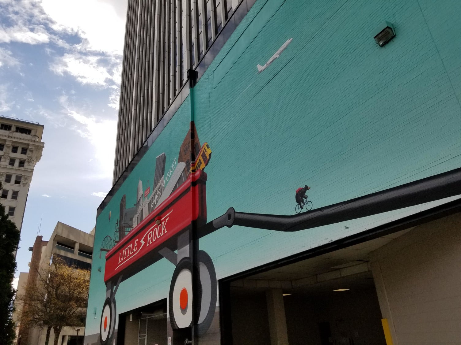 Mural that is part of Little Rock Mural Tour.