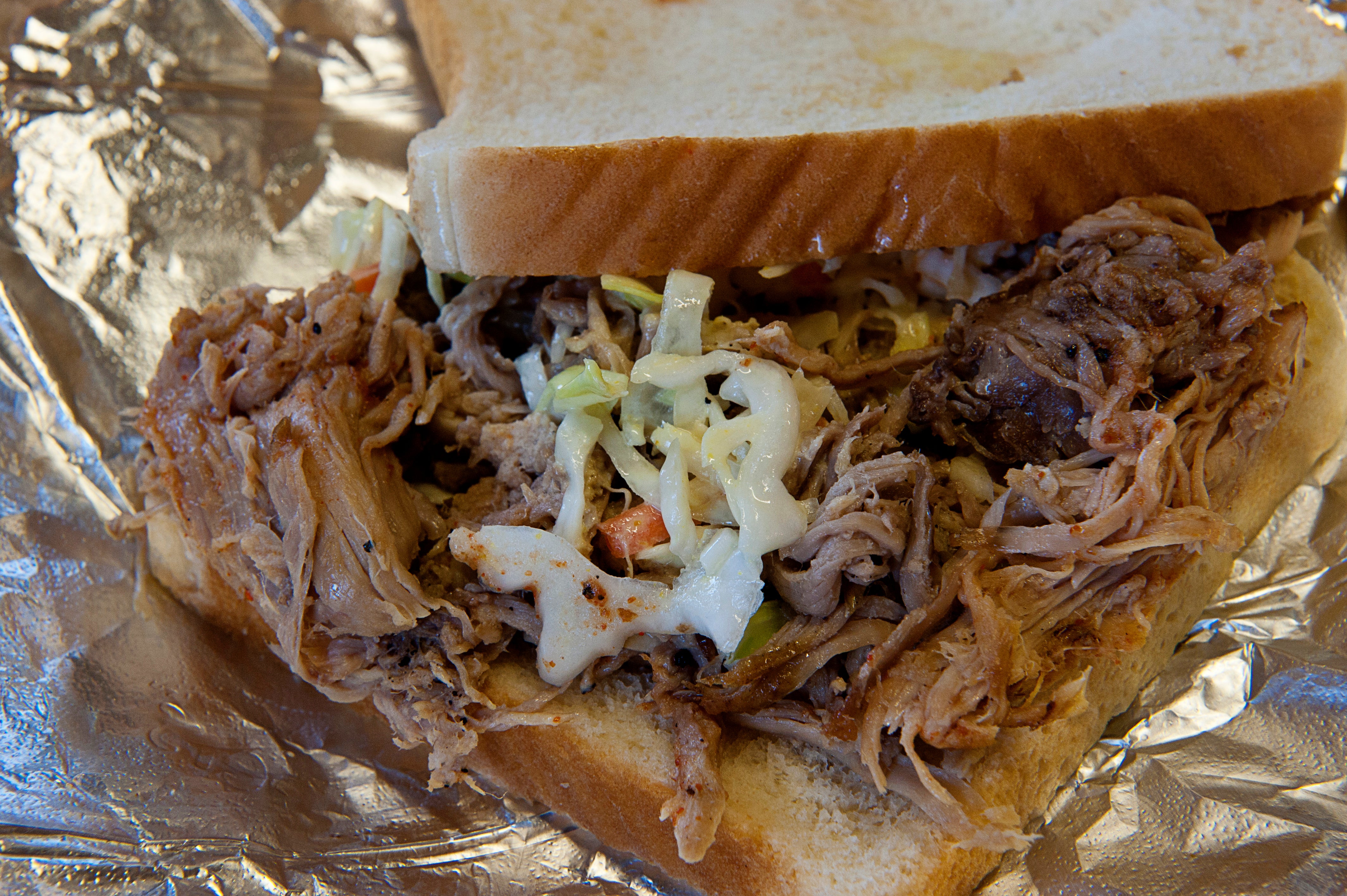 BBQ Sandwich from Jones Bar B Q Diner