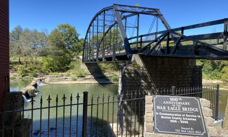 Bridge over River in Arkansas