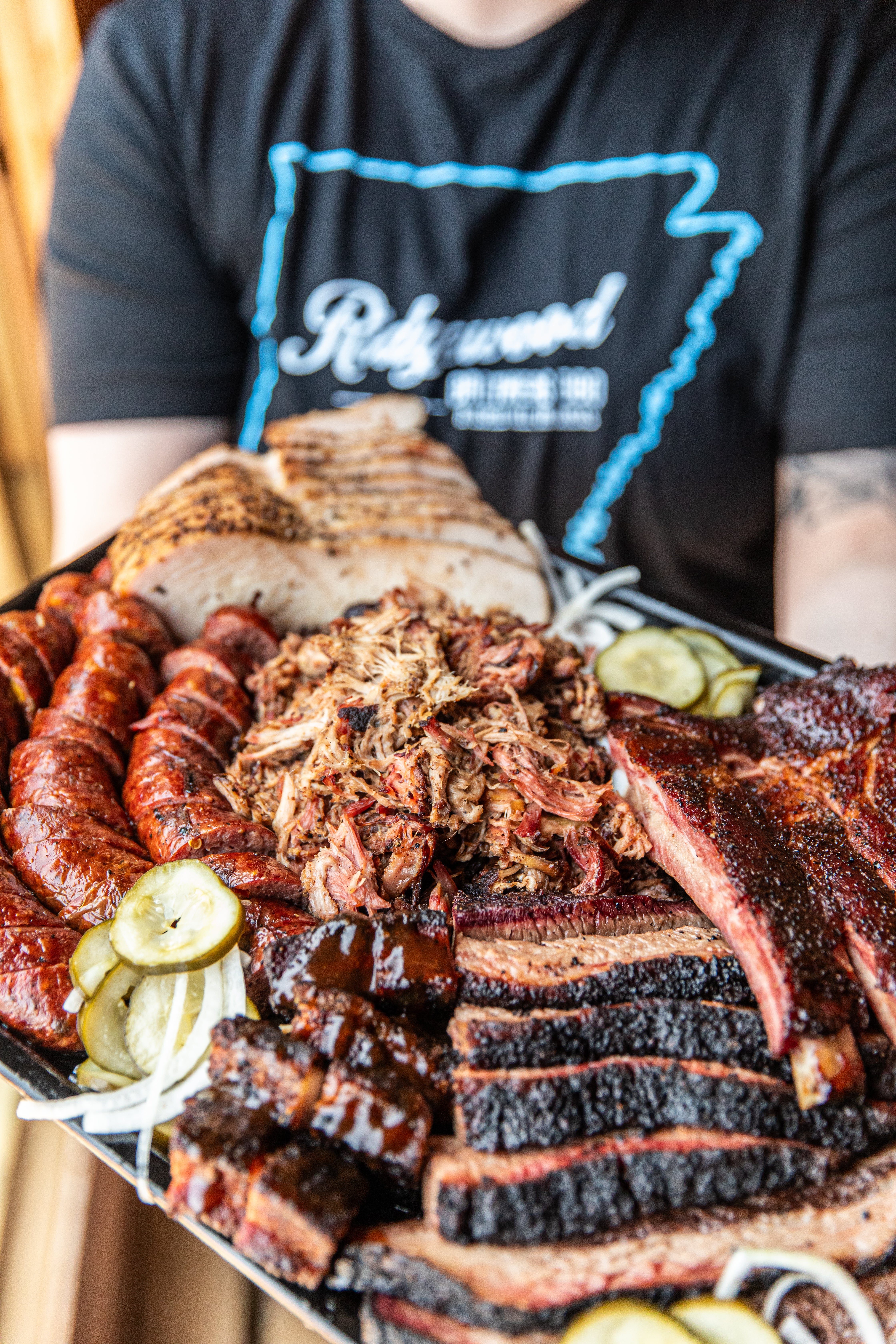 bbq food plate