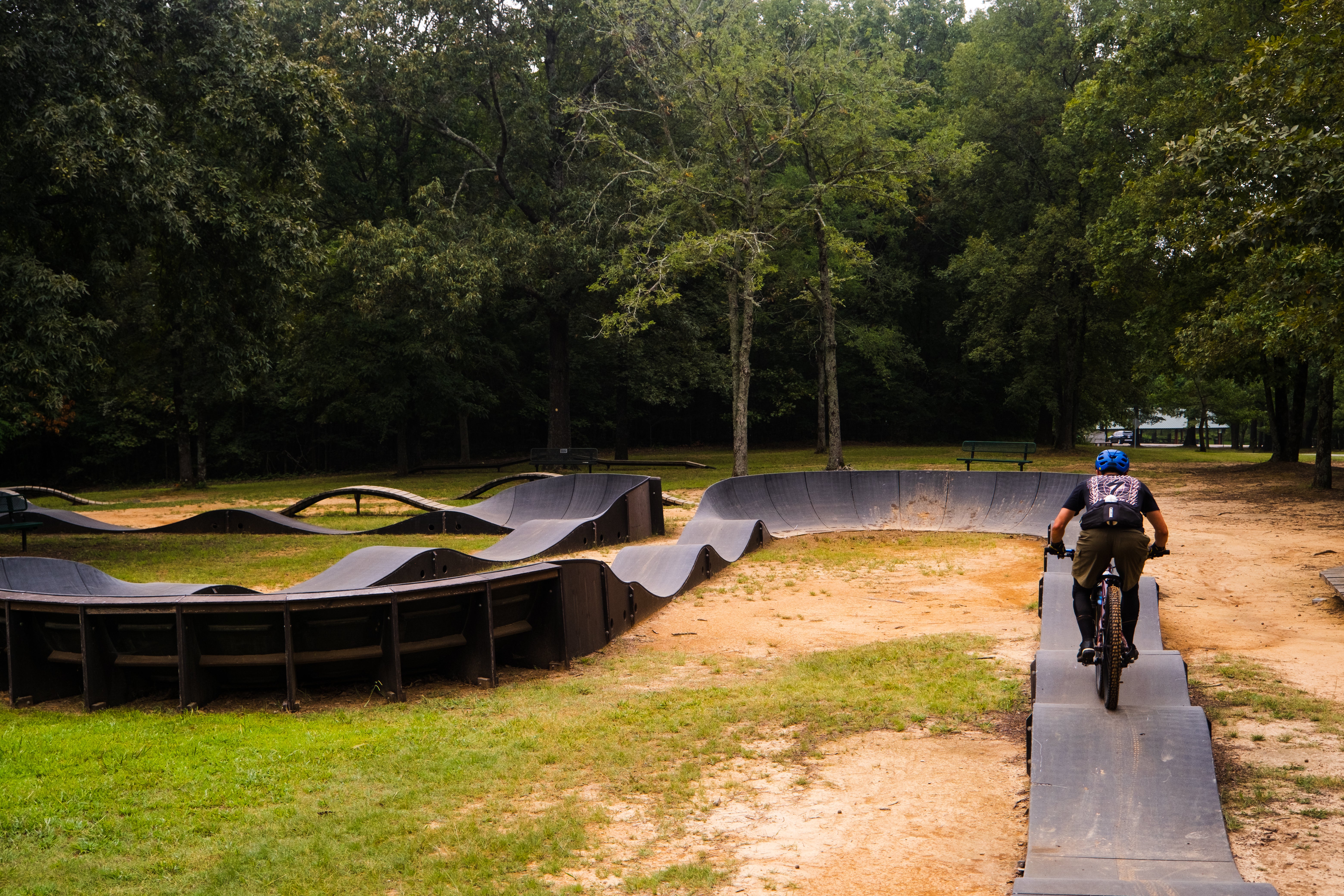 Craighead Forest Park bike park.