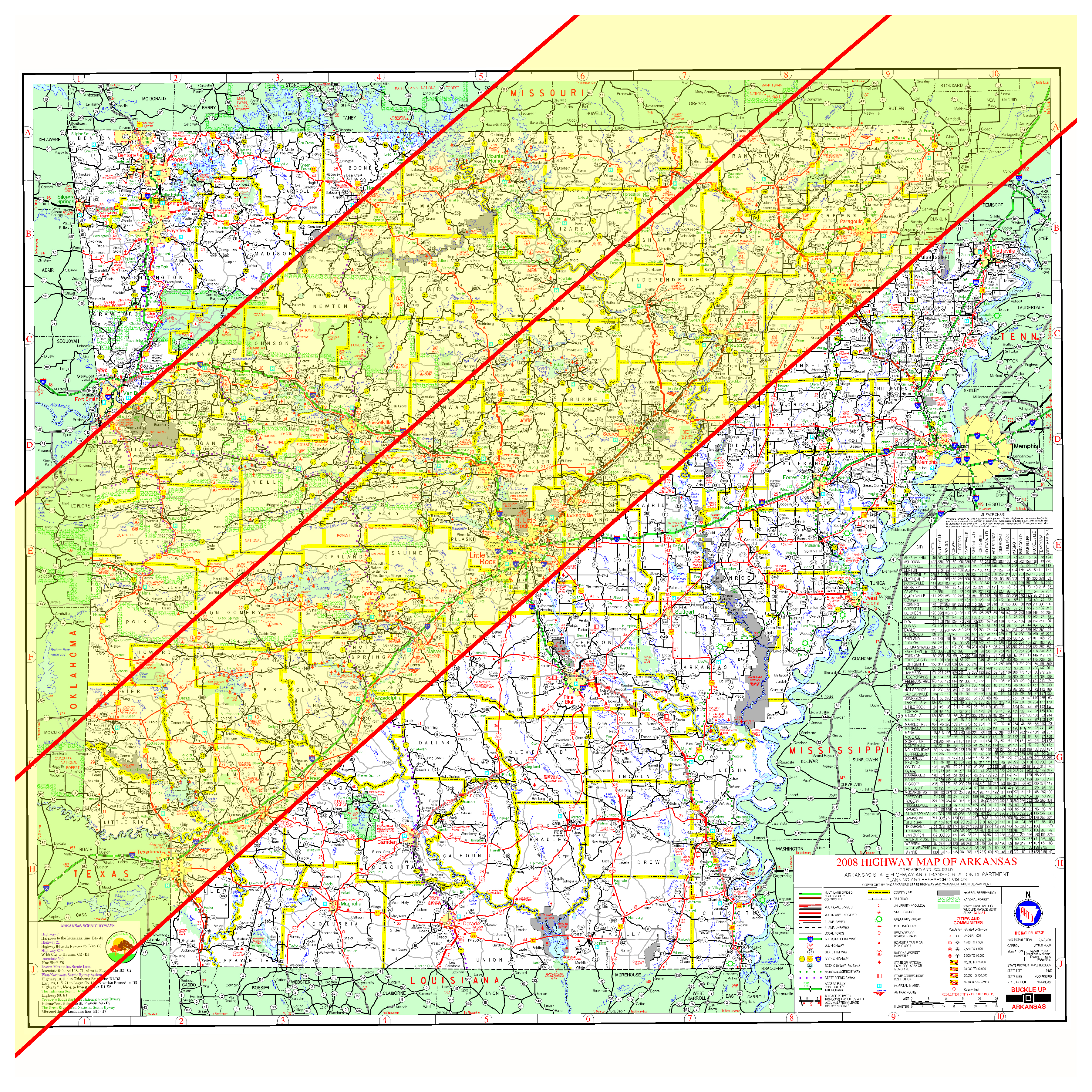 Nearly 2/3 of Arkansas is within the path of totality of the 2024 eclipse.