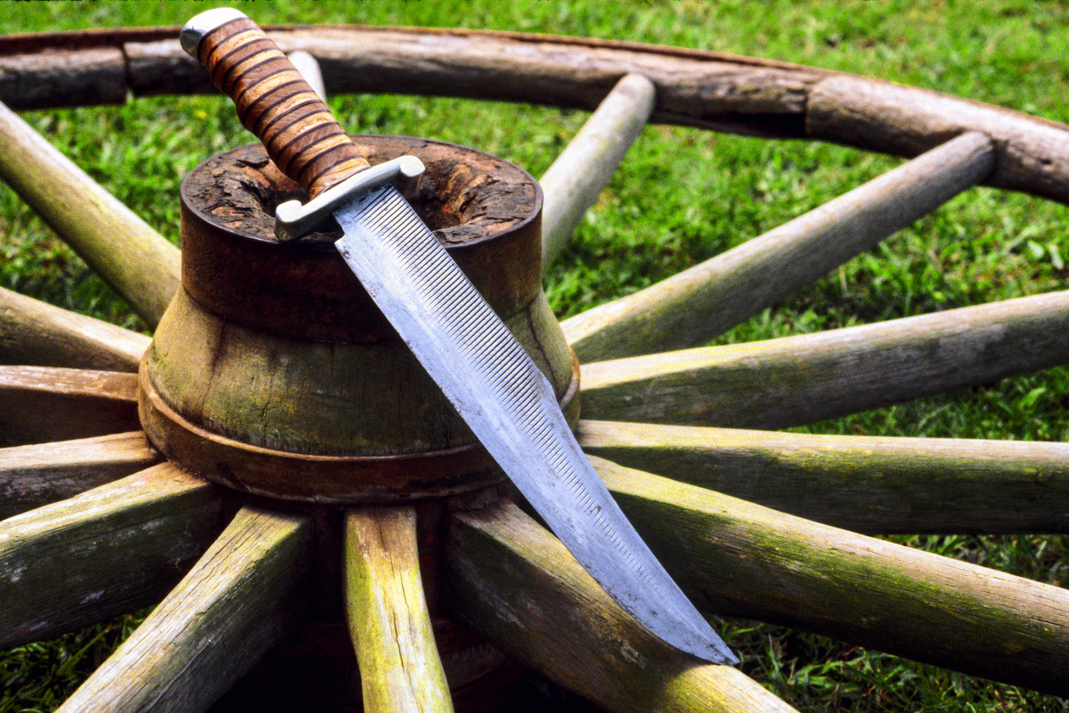Bowie Knife made at Historic Washington State Park
