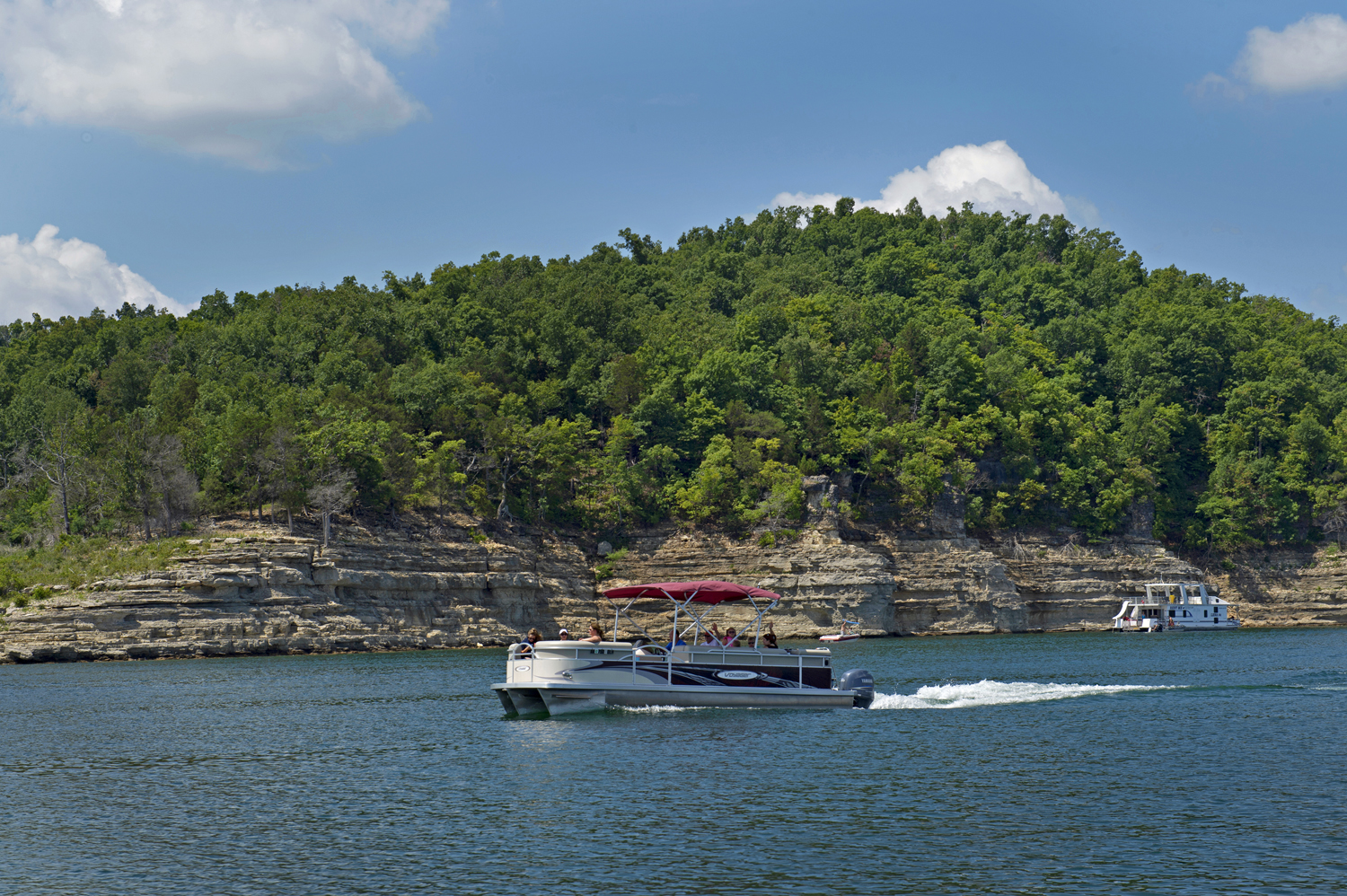 Bull Shoals Lake Party Barge