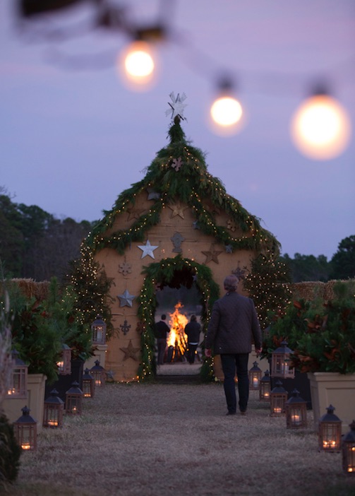 The gingerbread house
