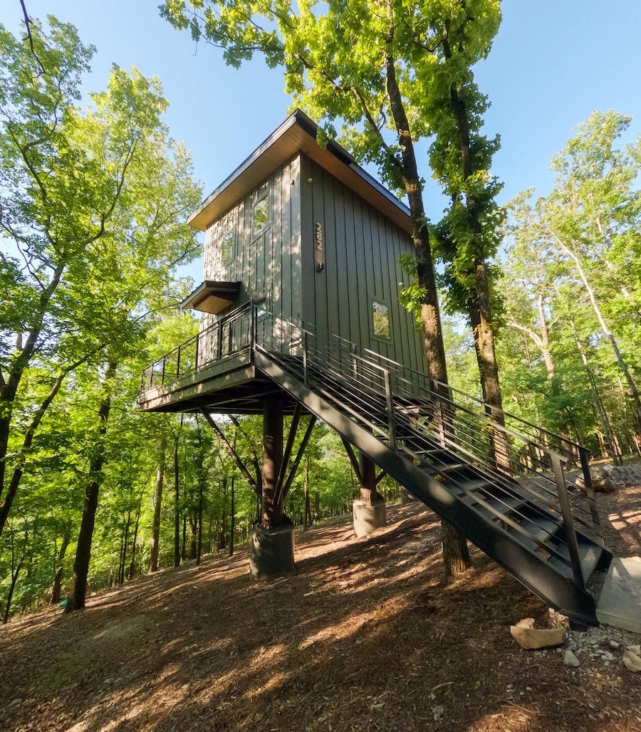 View of one lodging property at In The Trees