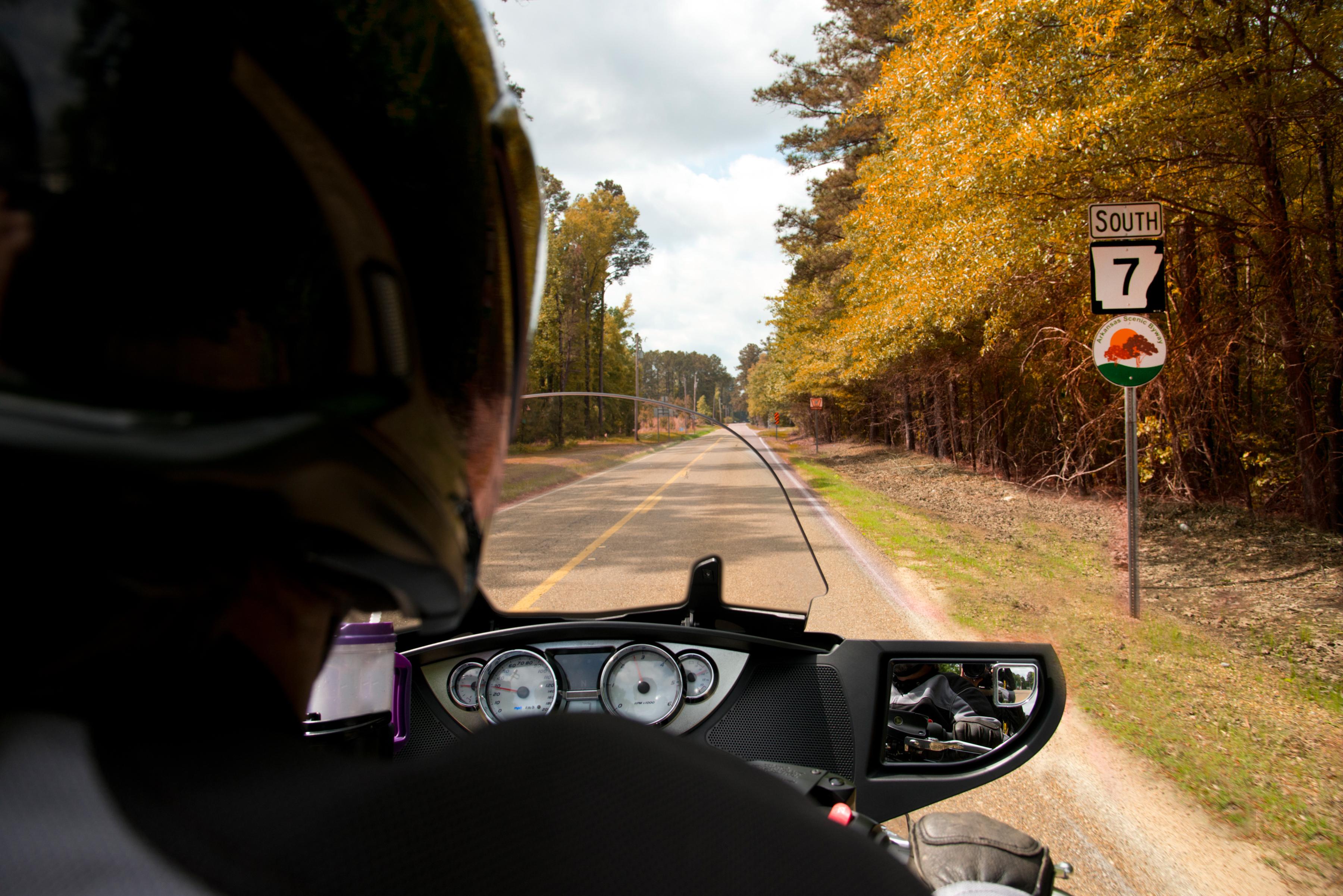 Scenic 7 Byway Drive in the Fall