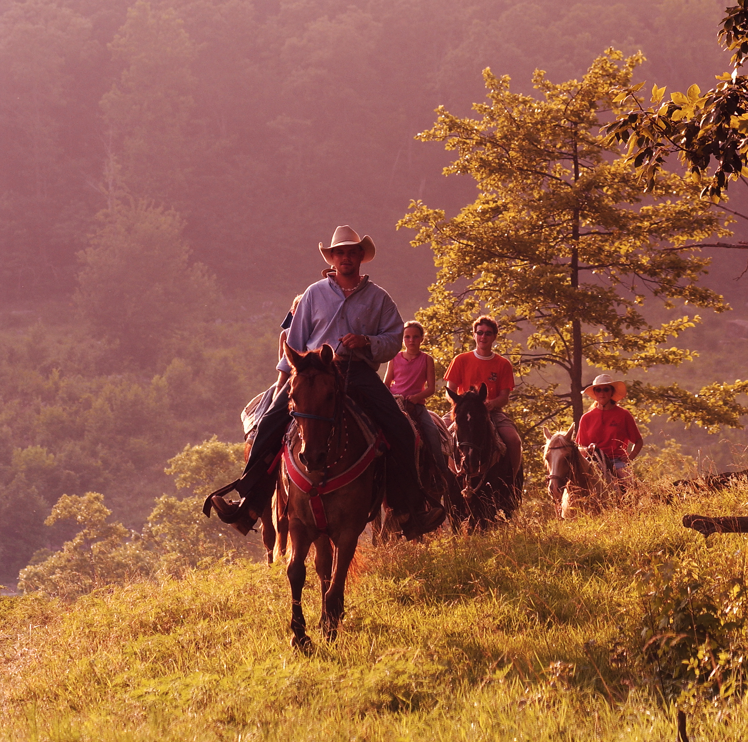 Riding Horses at Horseshoe Canyon Ranch