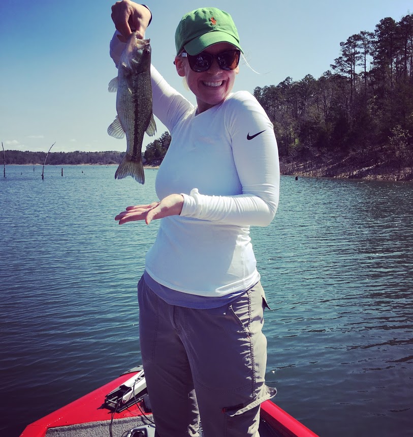 Fishing at Lake Ouachita 
