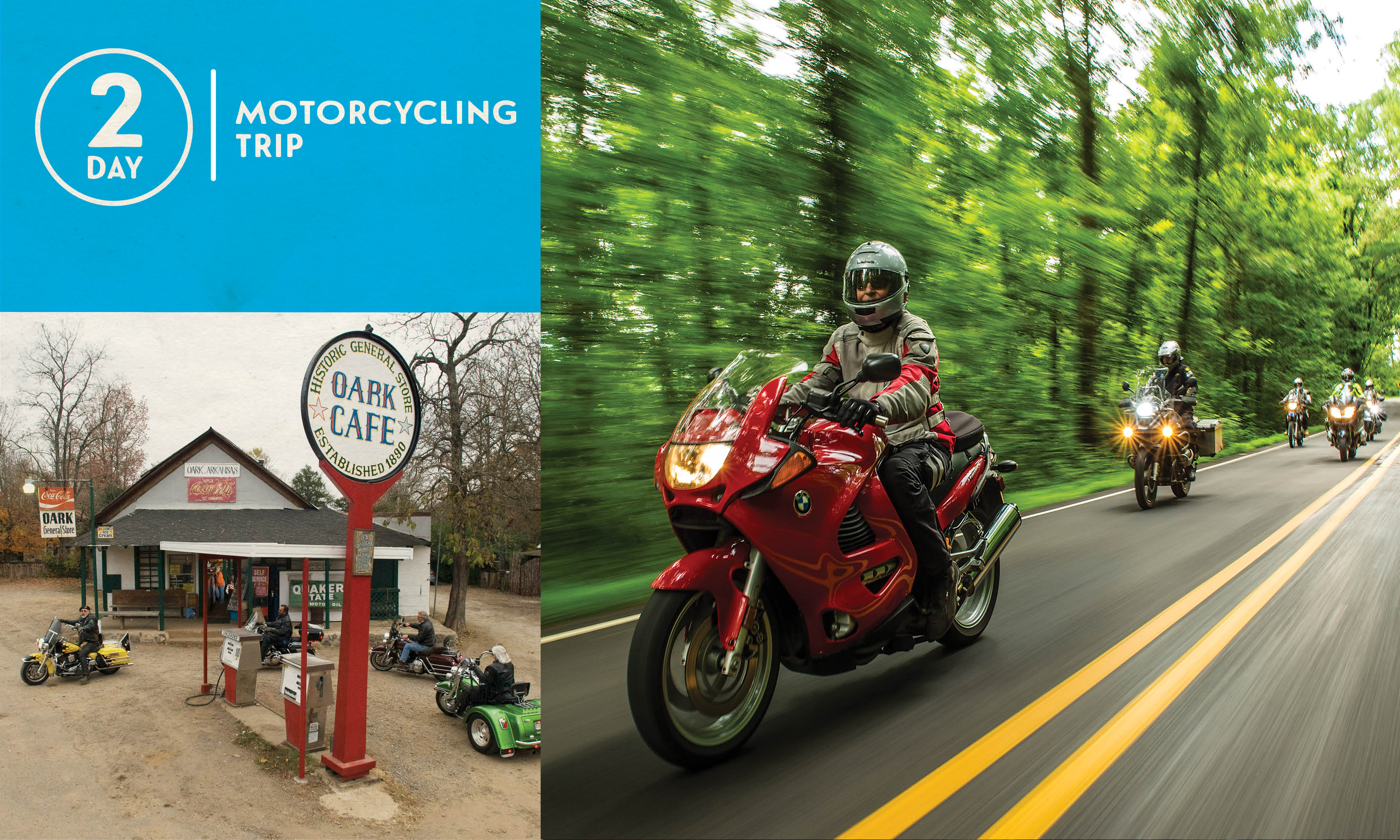 Two Day Motorcycle Itinerary
