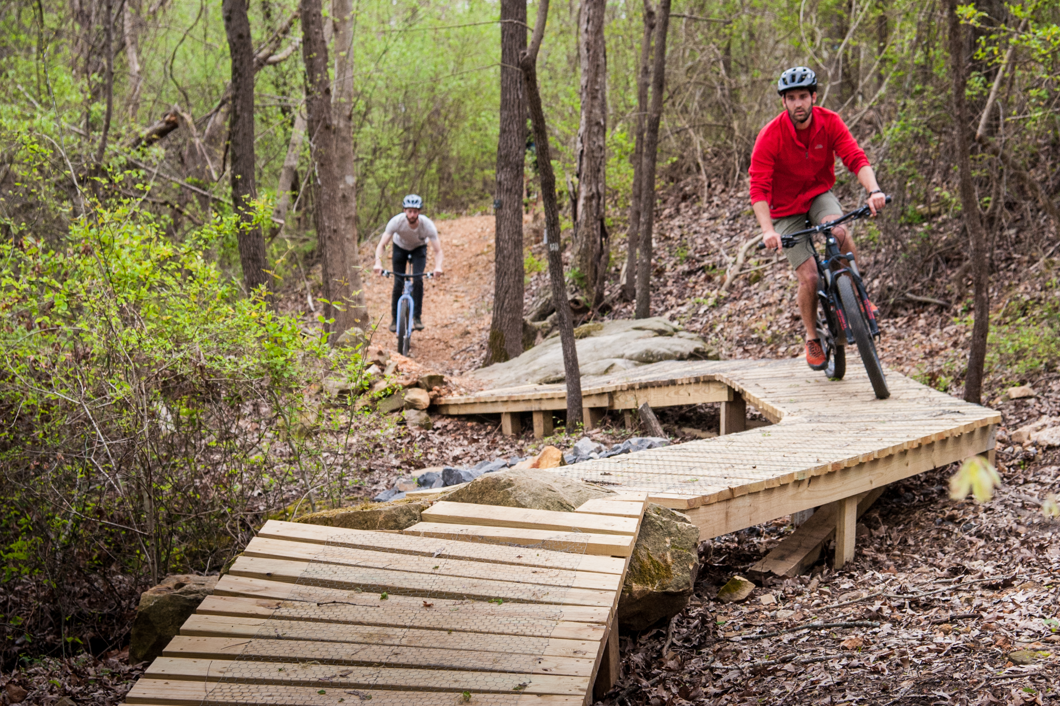 Mountain biking in Batesville, Arkansas