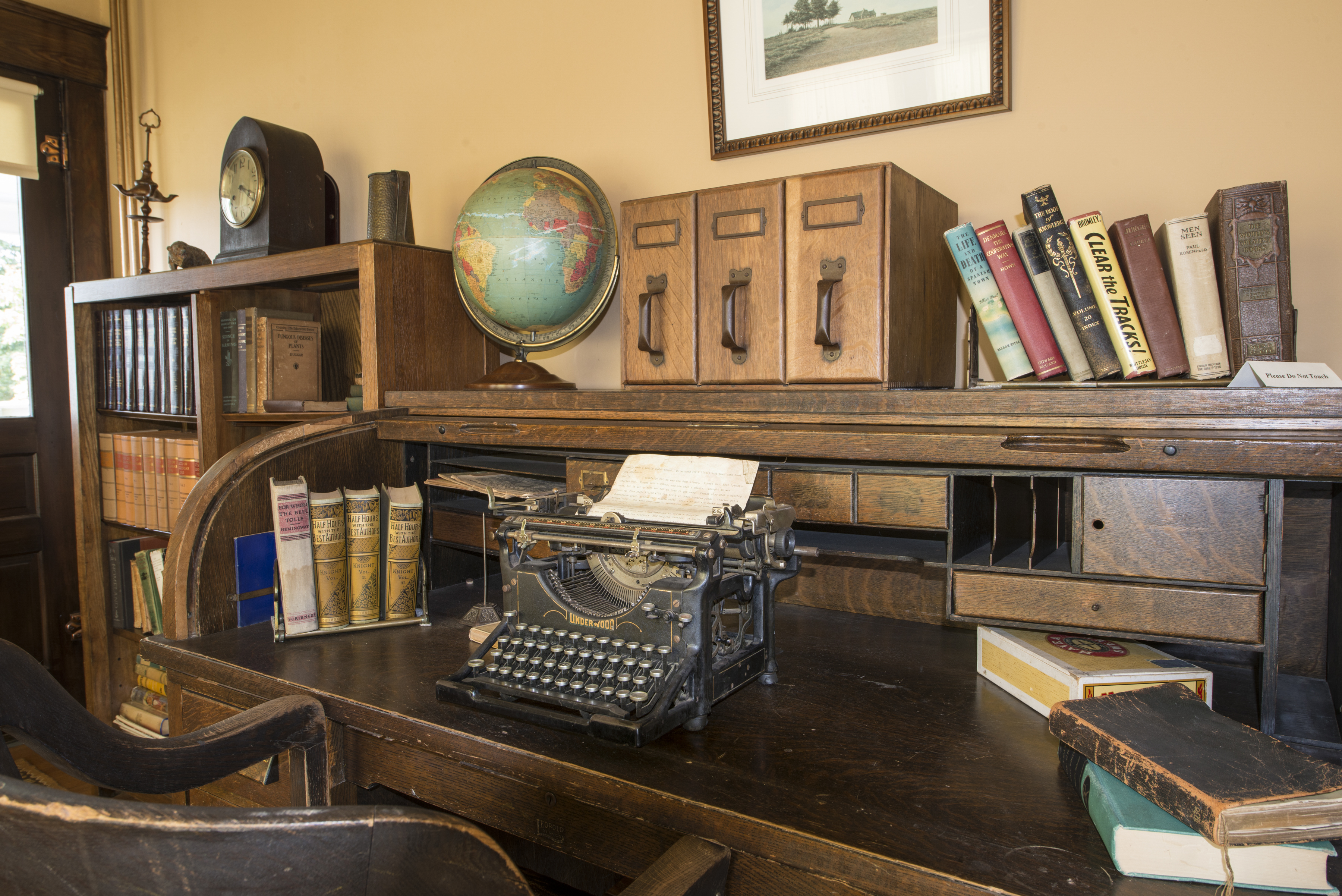 Exhibit in the Hemingway-Pfeiffer Museum and Educational Center
