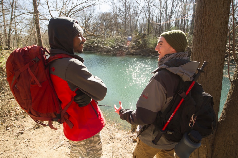 Pinnacle Mountain State Park in the Winter