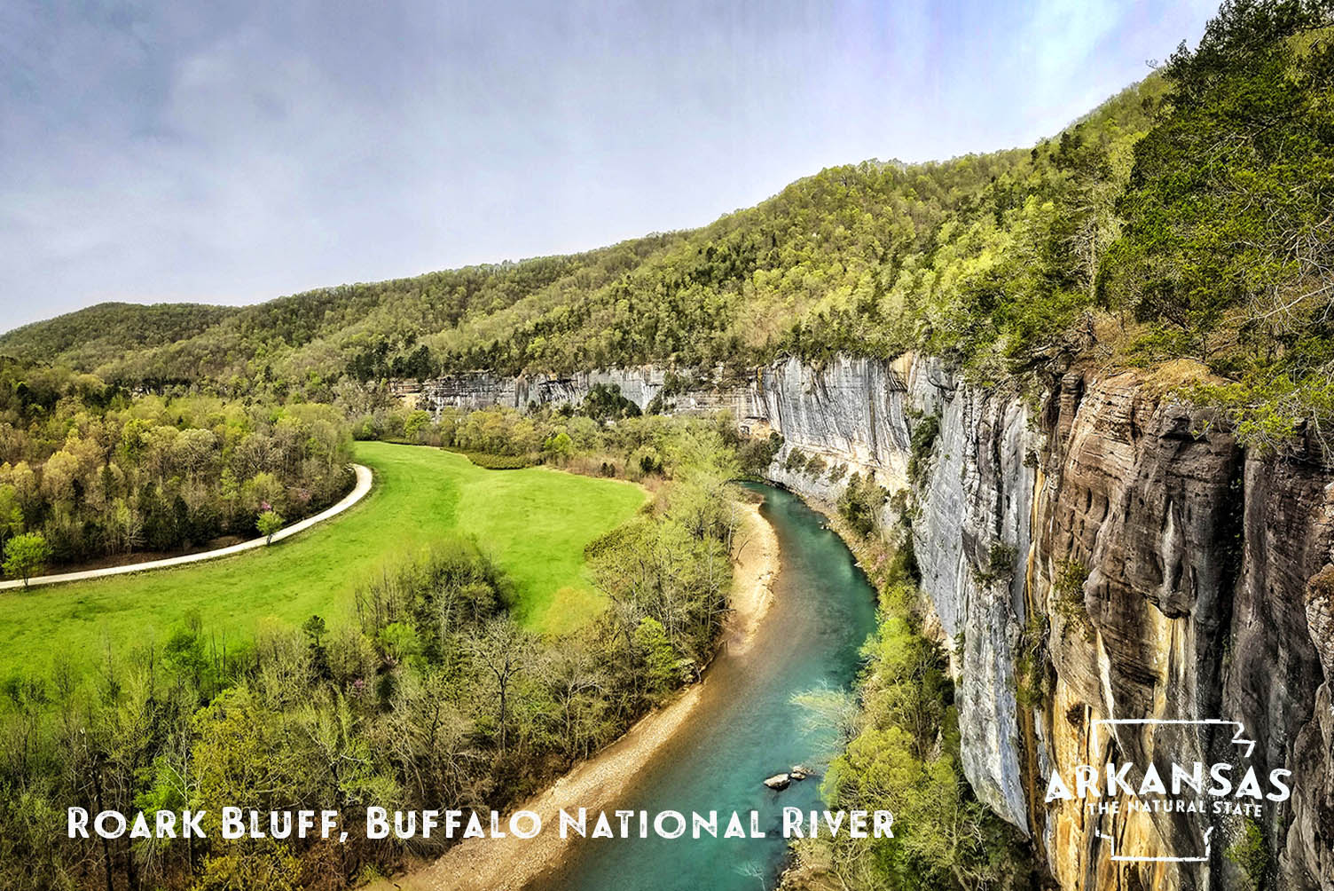 Roark Bluff at the Buffalo National River