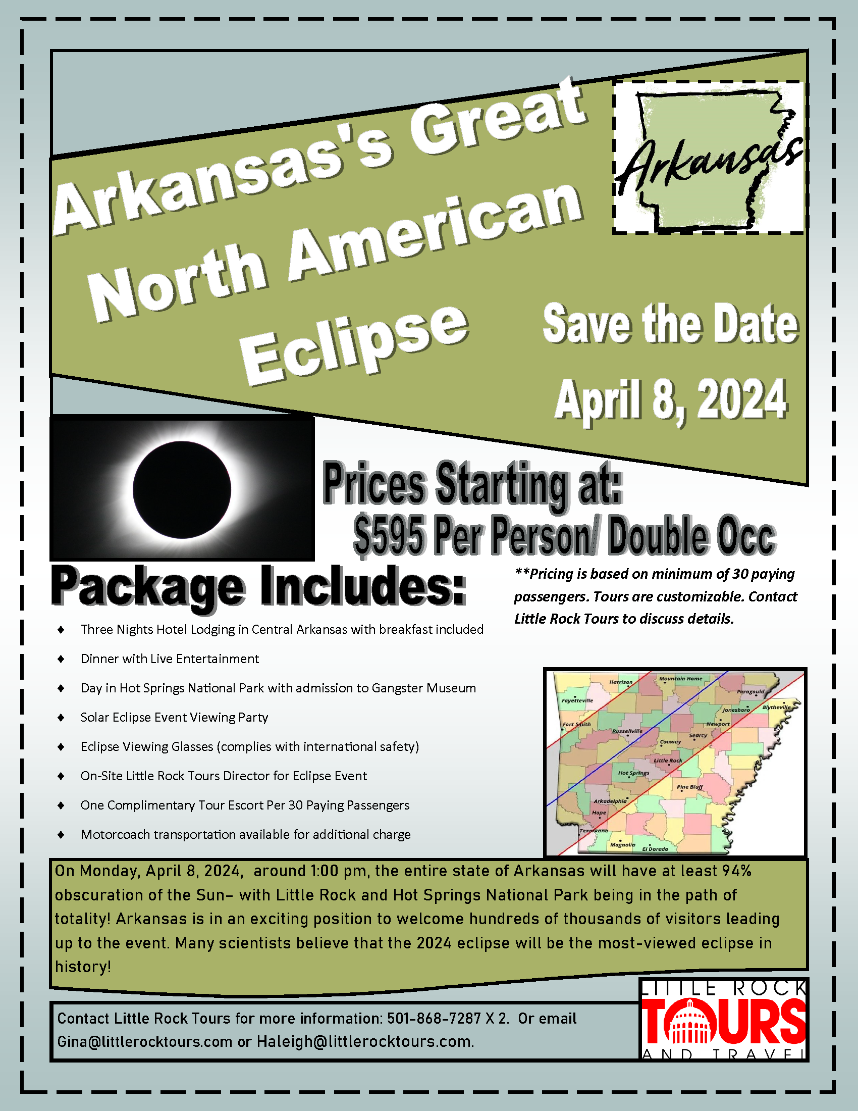 Solar Eclipse Flyer