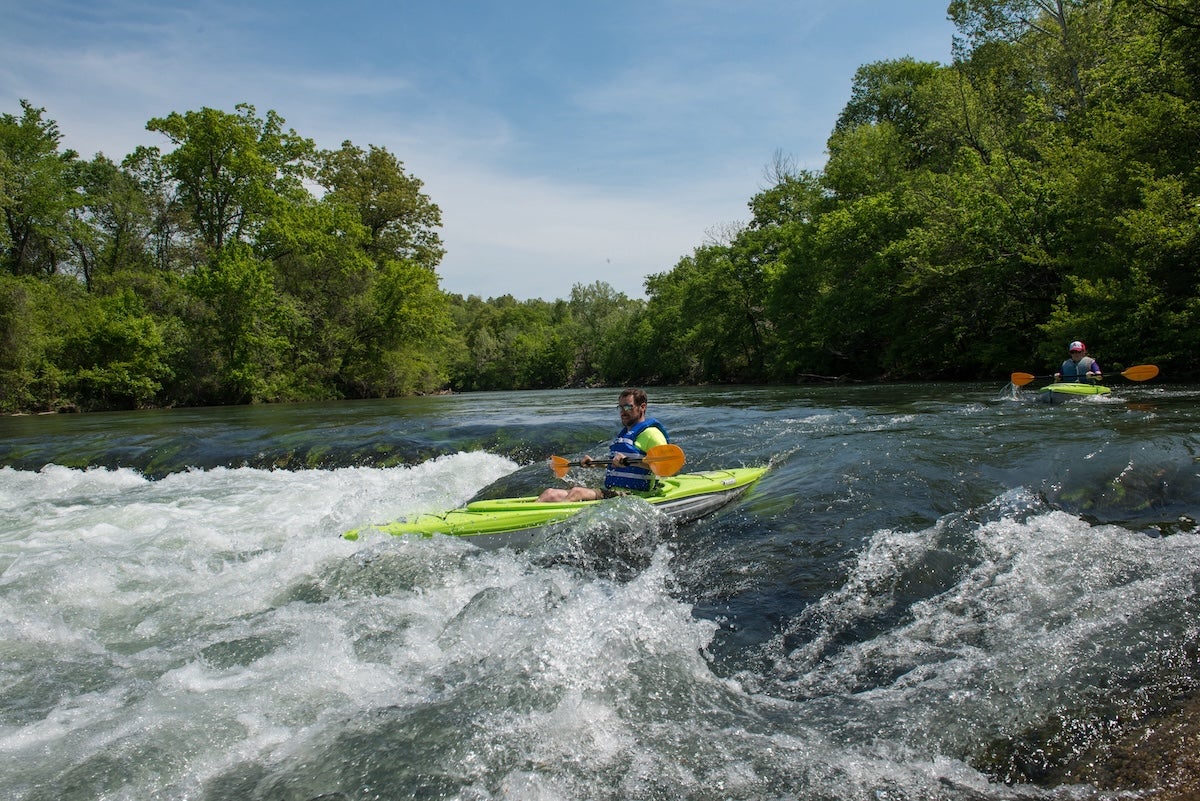 Spring River: Ride the current and let the Ozarks lead the way.