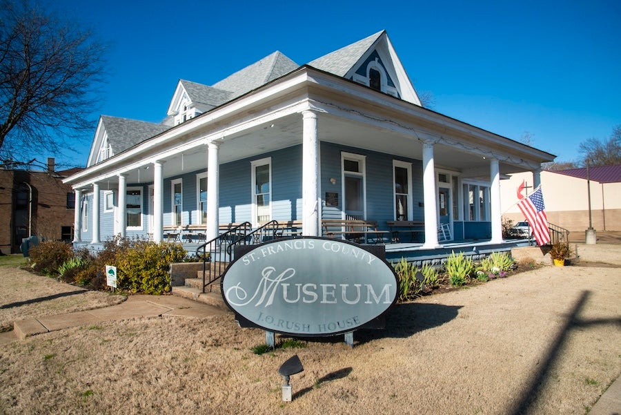 St. Francis County Museum exterior