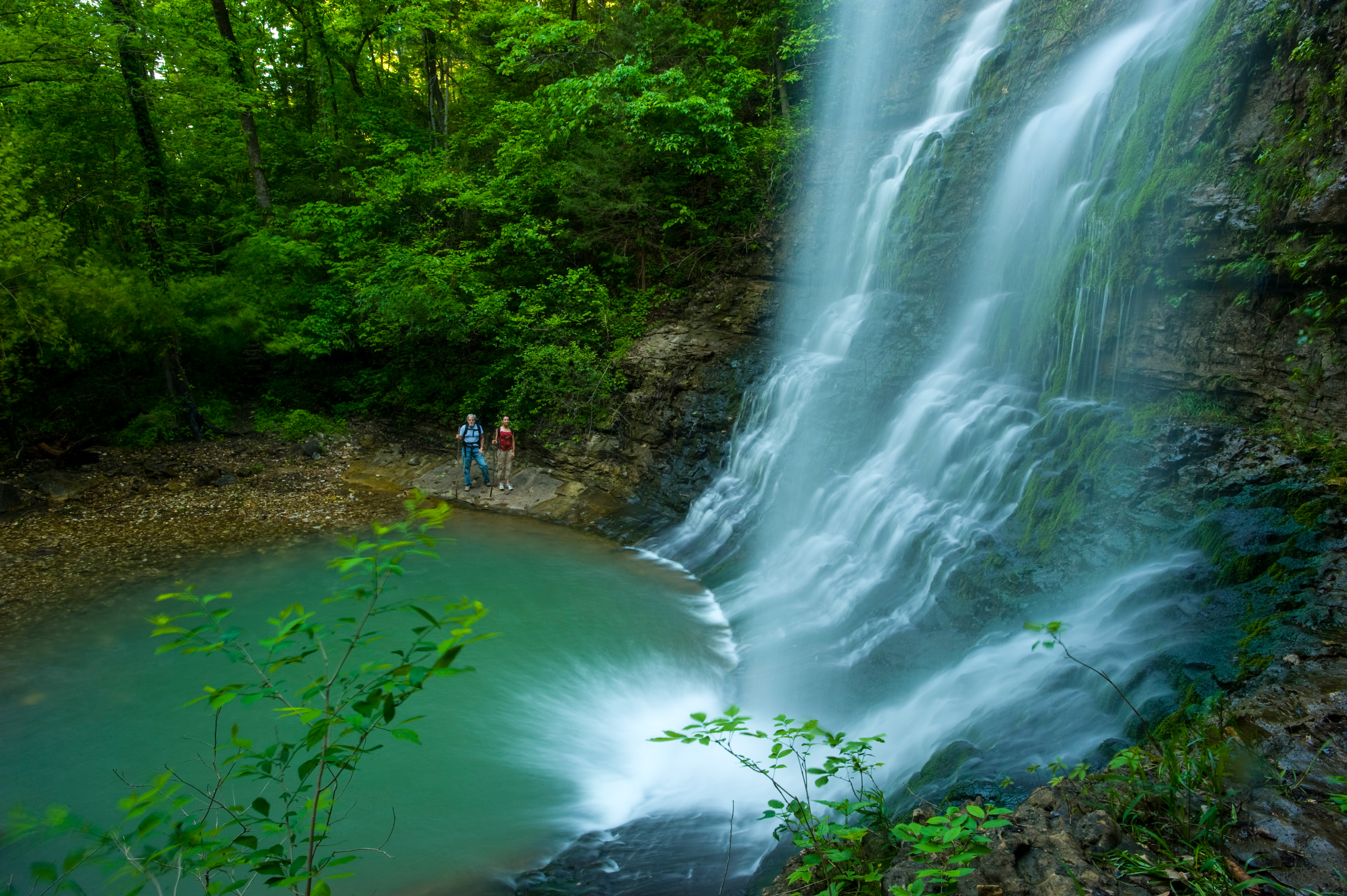 Twin Falls (sometimes triple) at Kyle's Landing