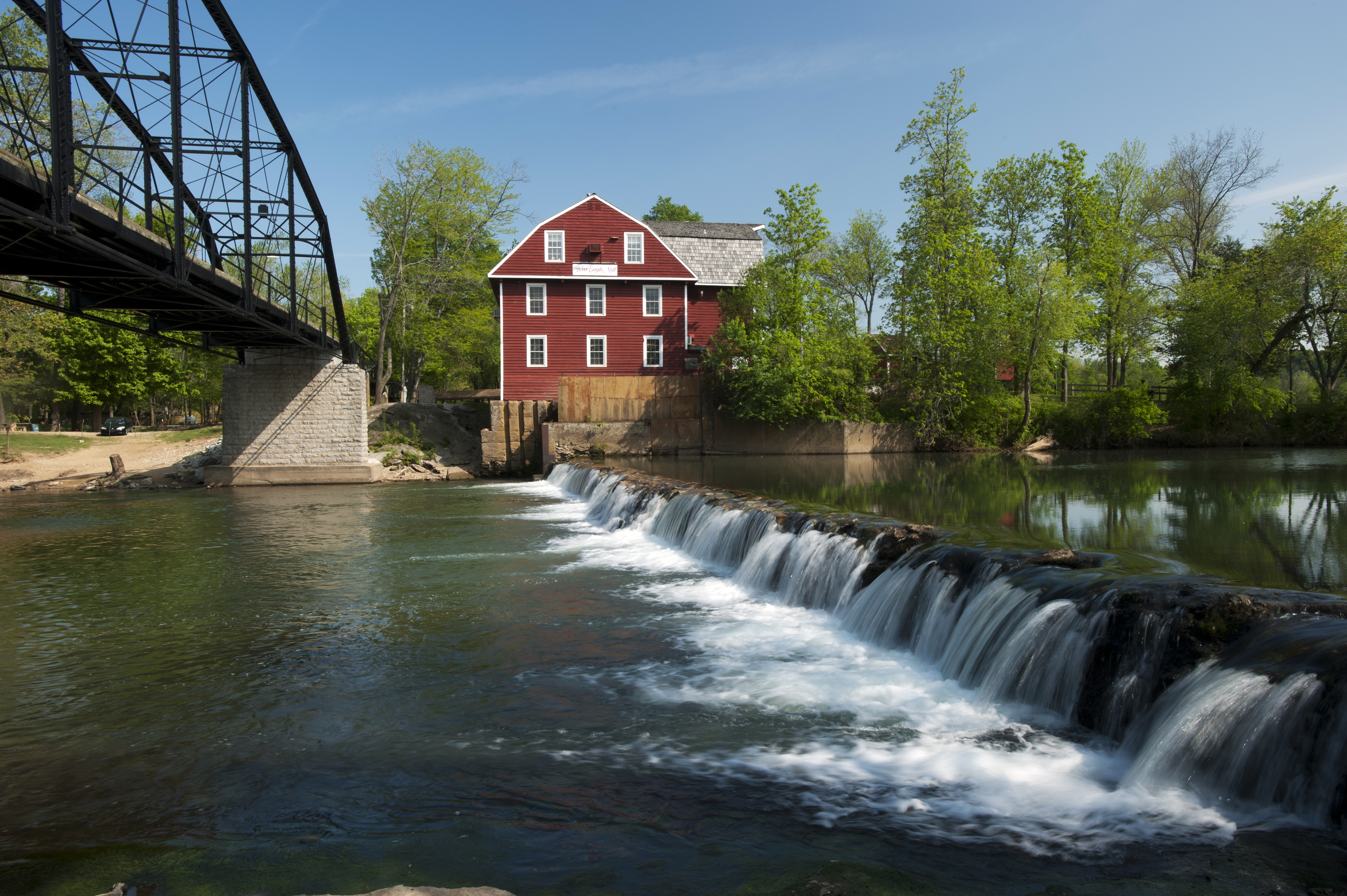 War Eagle Bridge in Arkansas
