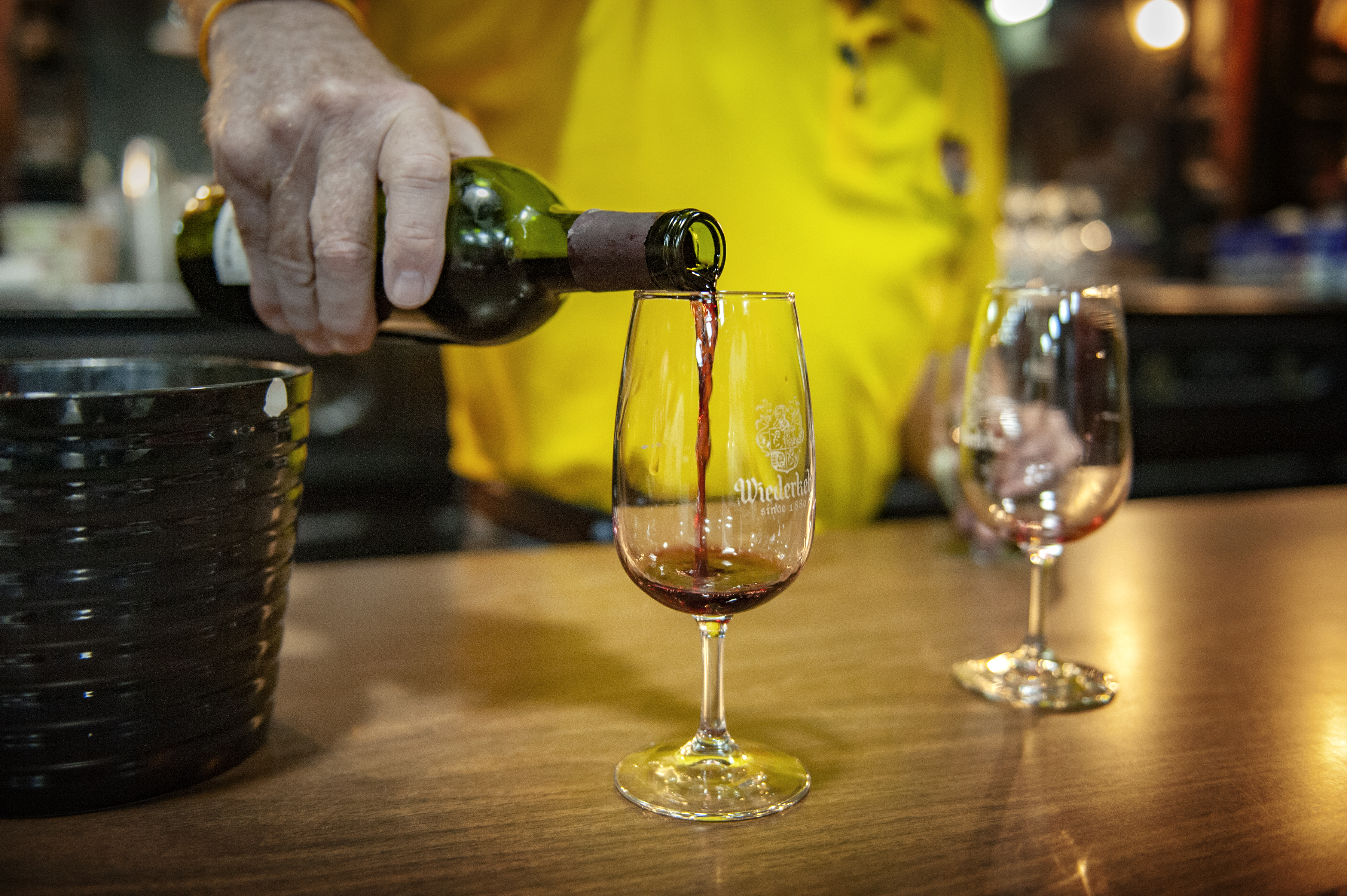 Wine at the Wiederkehr Winery Altus