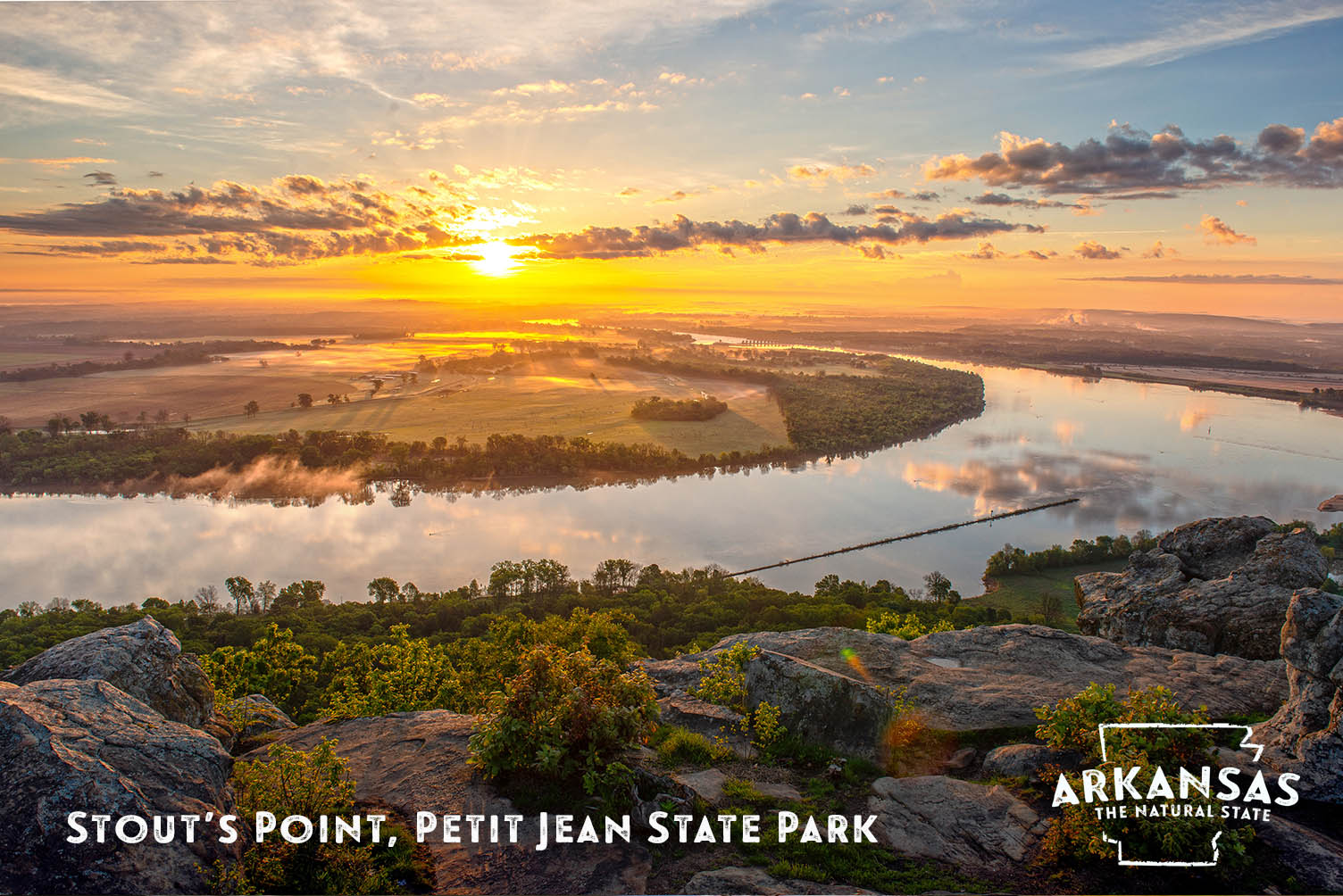 Stouts Point at Petit Jean State Park