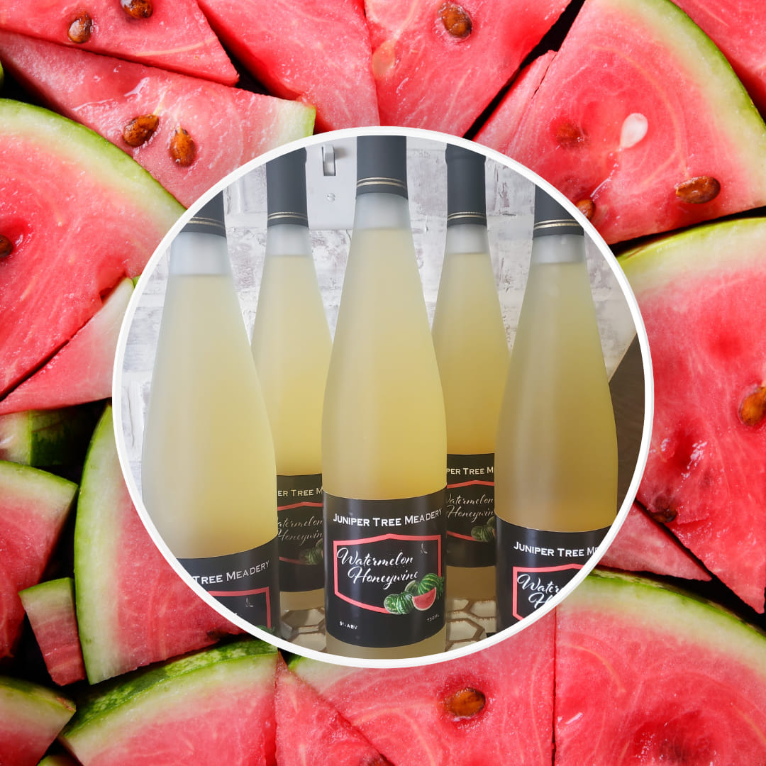 Check out their new seasonal option, watermelon honeywine.