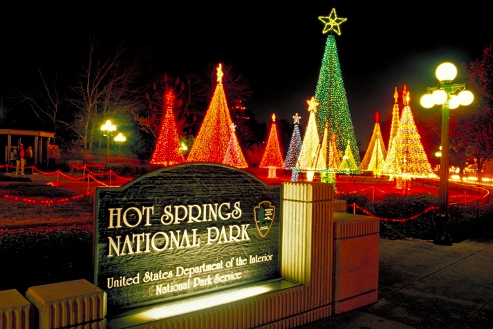 Lights in Hot Springs