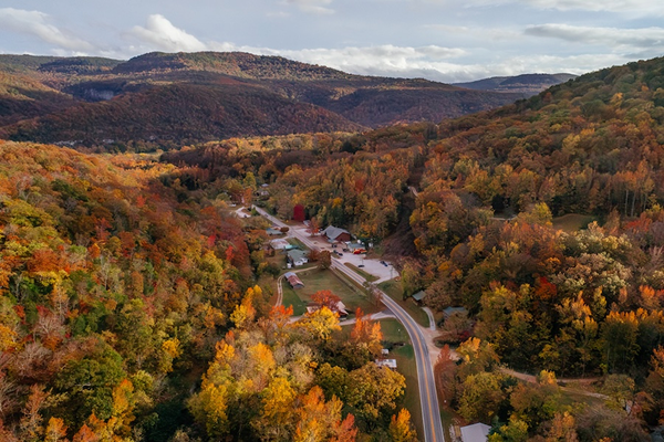 Drive through the Ozarks