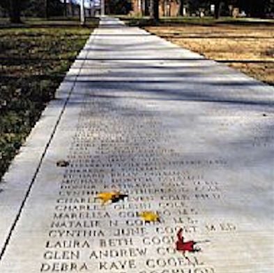 University of Arkansas Senior Walk