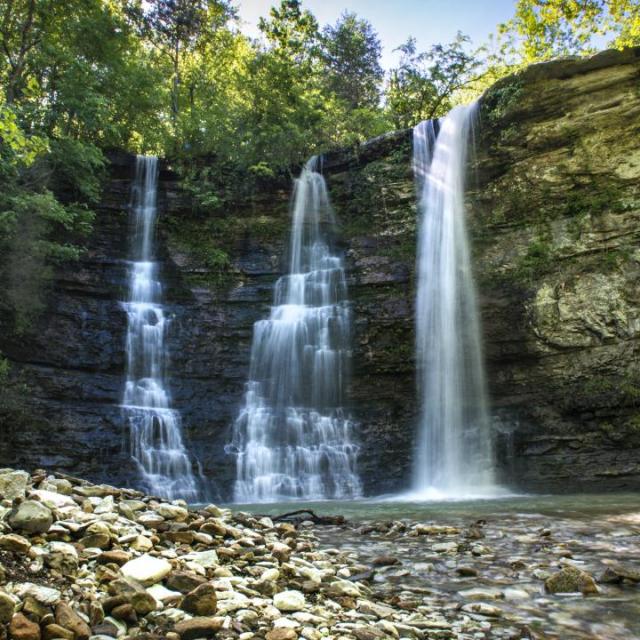 Triple Falls at Kyle's Landing