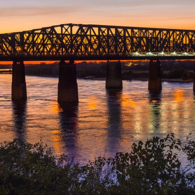 The Harahan Big River Crossing Bridge