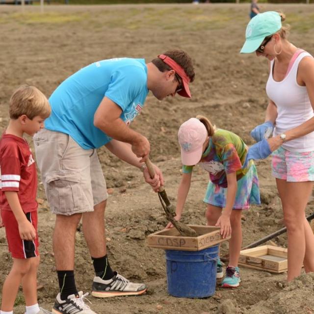 Family Outing at Crater of Diamonds State Parks