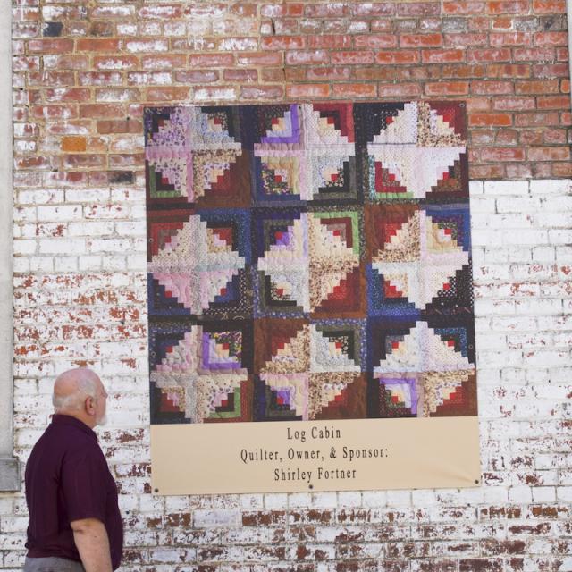 Quilt Wall in Pocahontas