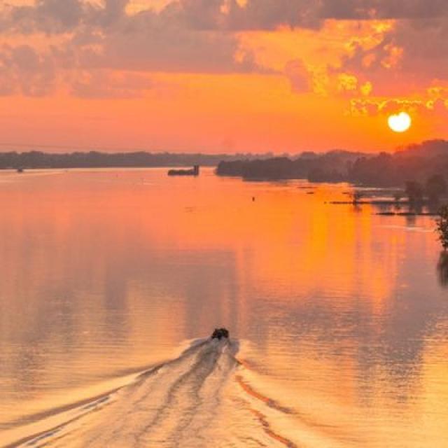 Arkansas River in Little Rock