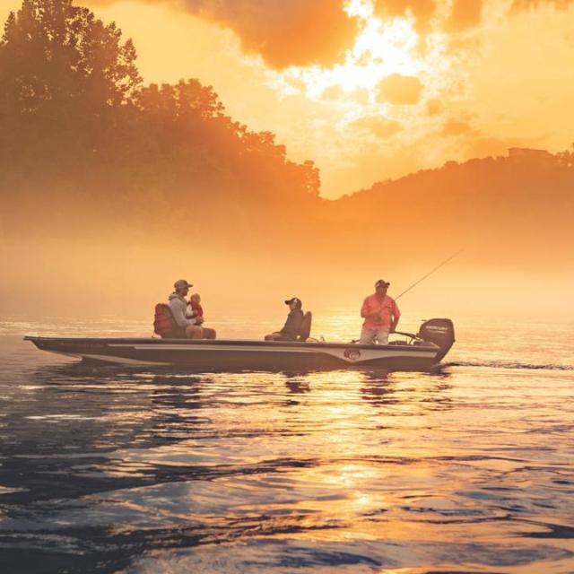 Gaston's White River Sunset