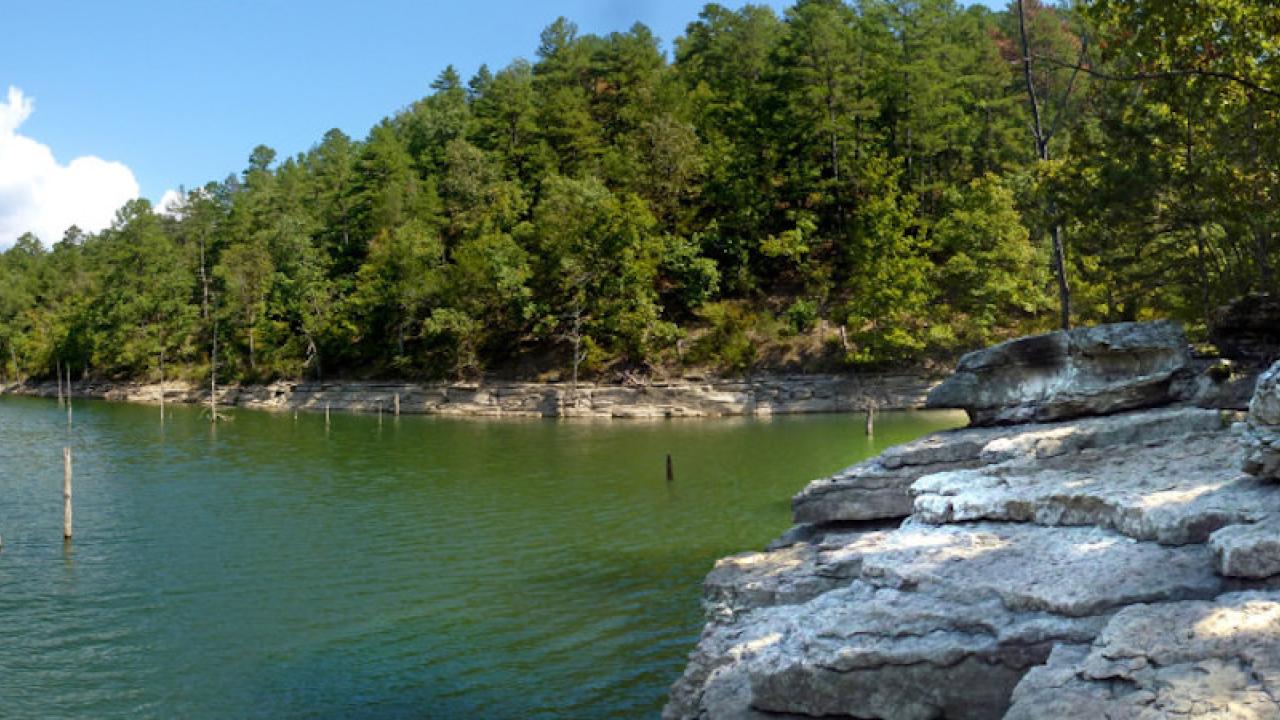 Water of Beaver Lake