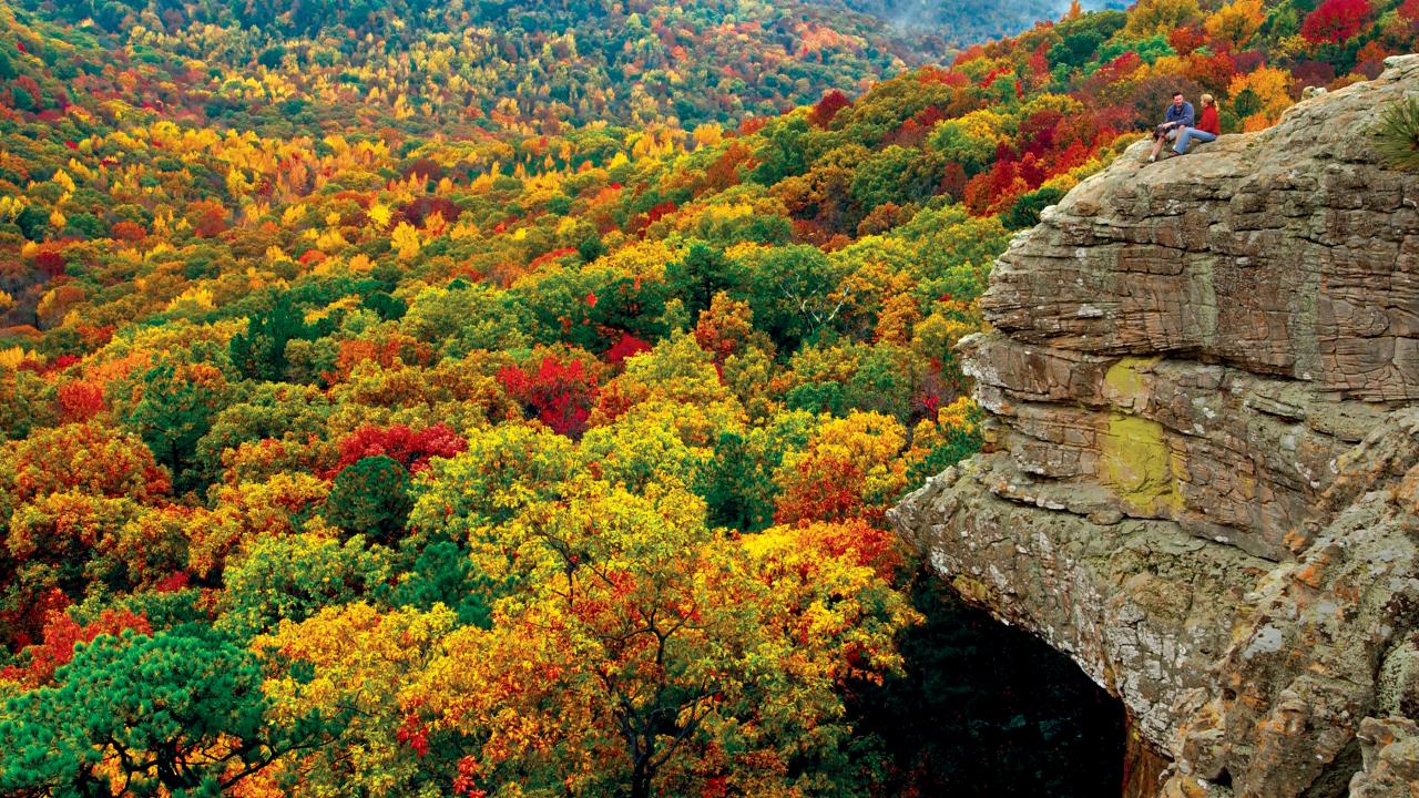 Sam's Throne at Ozark National Forest